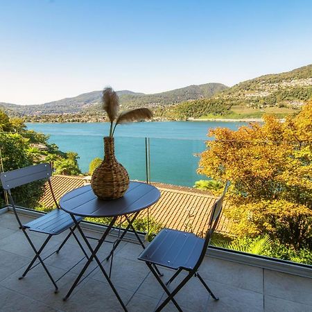 La Palma 1 By Quokka 360 - Modern Panoramic Lake View Flat Montagnola Экстерьер фото